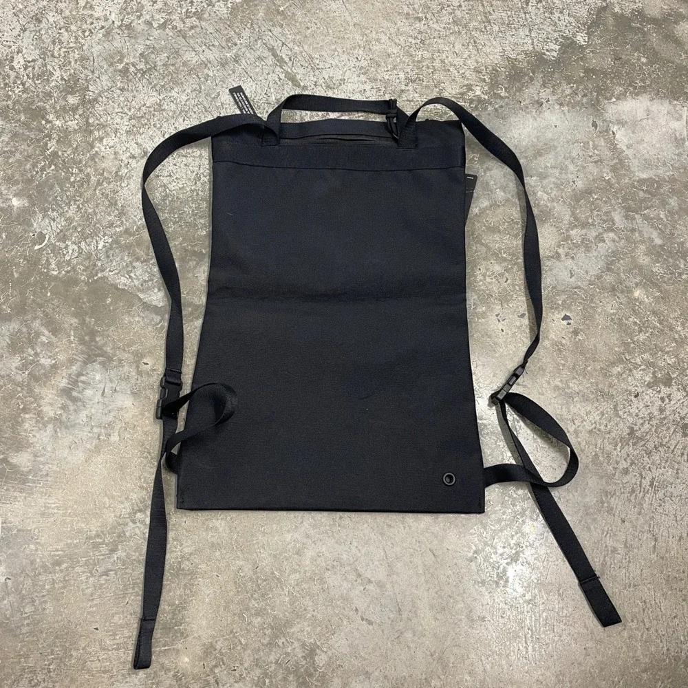 Nike Black 900 Denier Durable Drawstring Backpack Bag BA6146-010 NEW